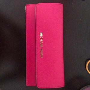 Michael Kors Hot Pink Wallet